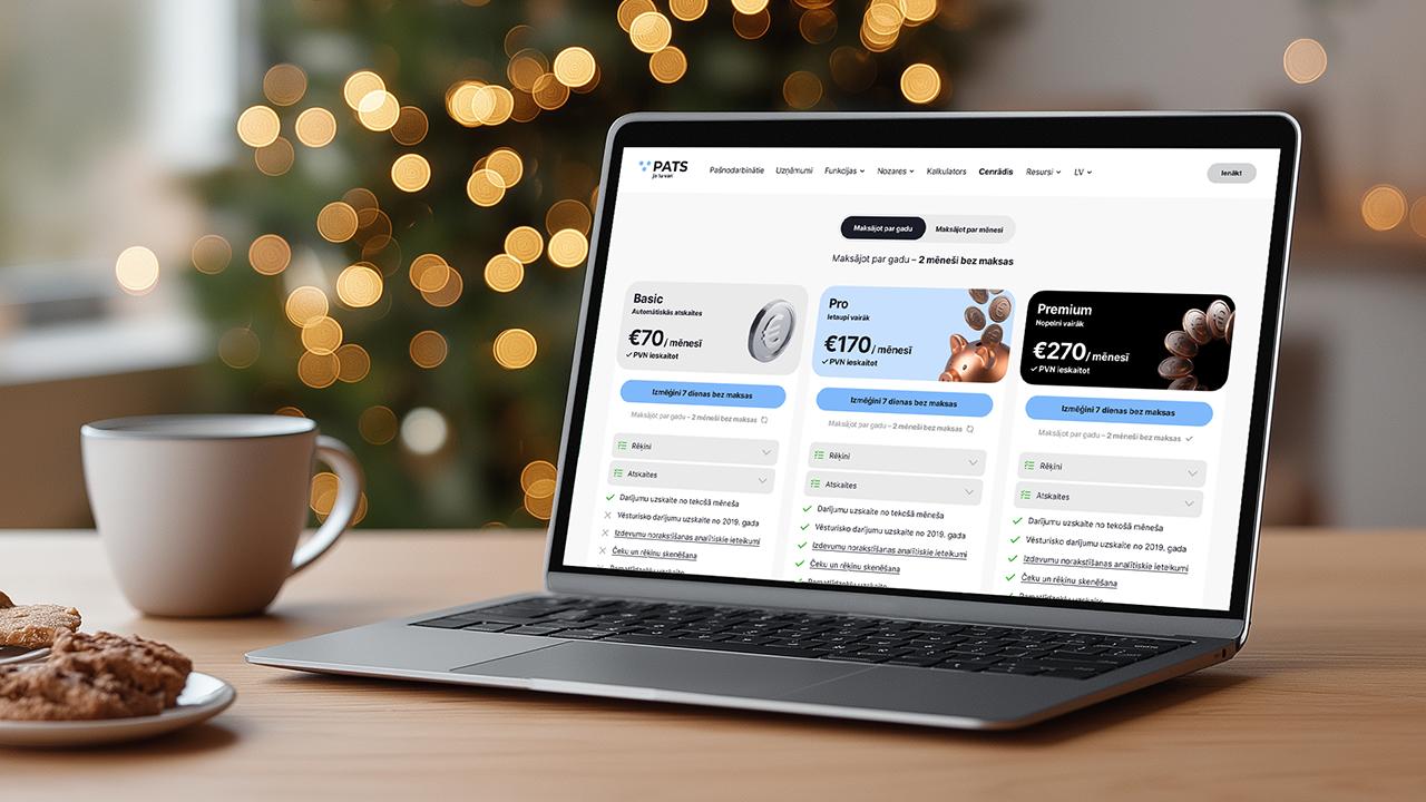 1. janvārī ir vislielākais pieprasījums pēc grāmatvedības pakalpojumiem